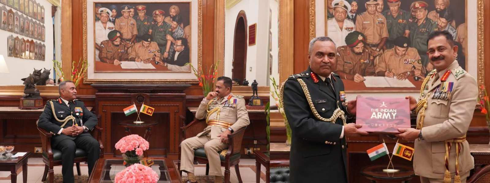 Sri Lanka Army Chief in Delhi for talks